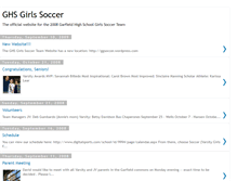 Tablet Screenshot of ghsgirlssoccer.blogspot.com