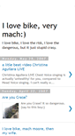 Mobile Screenshot of i-love-bike-very-mach.blogspot.com