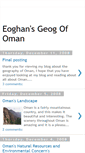 Mobile Screenshot of geography-of-oman.blogspot.com