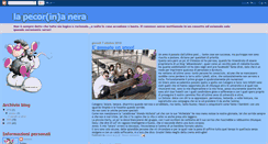 Desktop Screenshot of pecorinanera.blogspot.com