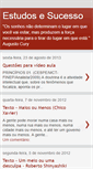 Mobile Screenshot of estudosesucesso.blogspot.com