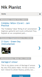 Mobile Screenshot of nikpianist.blogspot.com