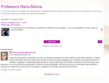Tablet Screenshot of professoramariabianca.blogspot.com