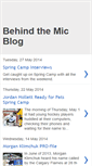Mobile Screenshot of behindthemicblog.blogspot.com