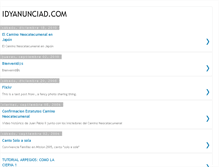 Tablet Screenshot of idyanunciad.blogspot.com