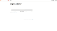 Desktop Screenshot of empresasdehoy.blogspot.com
