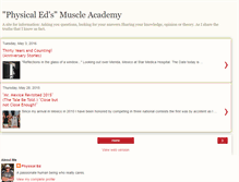 Tablet Screenshot of physicaledsmuscleacademy.blogspot.com