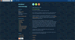 Desktop Screenshot of amateurmicroscopy.blogspot.com