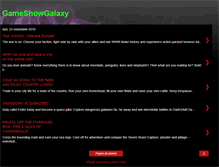 Tablet Screenshot of gameshowgalaxy.blogspot.com