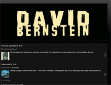 Tablet Screenshot of davidbernsteinauthor.blogspot.com
