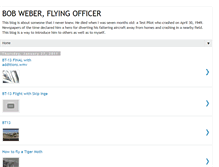Tablet Screenshot of bobweberflyingofficer.blogspot.com