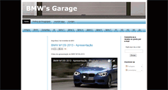 Desktop Screenshot of bmwsgarage.blogspot.com