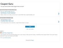 Tablet Screenshot of couponguruaz.blogspot.com