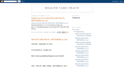 Desktop Screenshot of lino-healthcarefraud.blogspot.com