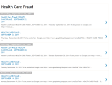 Tablet Screenshot of lino-healthcarefraud.blogspot.com