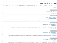 Tablet Screenshot of mechanicalorchid.blogspot.com