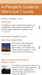 Mobile Screenshot of peoplesguidetomaricopa.blogspot.com
