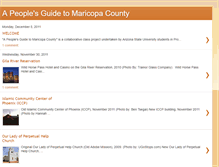 Tablet Screenshot of peoplesguidetomaricopa.blogspot.com