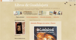 Desktop Screenshot of librosdeguadalajara.blogspot.com