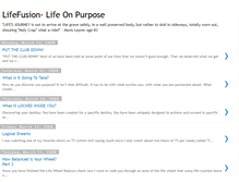 Tablet Screenshot of lifefusion-onpurpose.blogspot.com