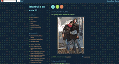 Desktop Screenshot of exocitistanbul.blogspot.com