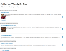 Tablet Screenshot of catherinewheelsontour.blogspot.com