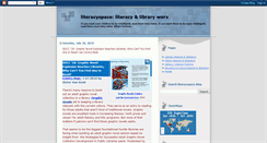 Desktop Screenshot of literacyspace.blogspot.com