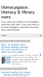 Mobile Screenshot of literacyspace.blogspot.com