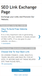 Mobile Screenshot of linkexchpage.blogspot.com
