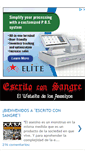 Mobile Screenshot of escritoconsangre1.blogspot.com