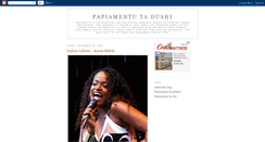 Desktop Screenshot of papiamentutadushi.blogspot.com