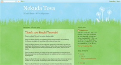 Desktop Screenshot of nekudatova.blogspot.com
