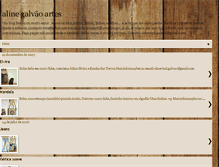 Tablet Screenshot of alinegalvaoartes.blogspot.com