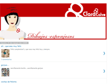 Tablet Screenshot of claracalvo.blogspot.com