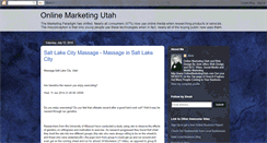 Desktop Screenshot of onlinemarketingutah.blogspot.com