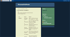 Desktop Screenshot of personalinfoportal.blogspot.com