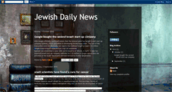 Desktop Screenshot of jewishdailynews.blogspot.com