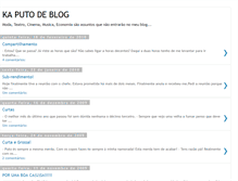 Tablet Screenshot of kaputodeblog.blogspot.com