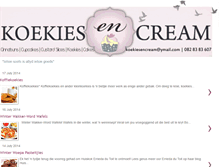 Tablet Screenshot of koekiesencream.blogspot.com