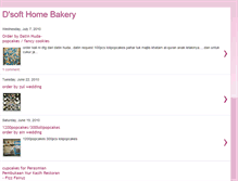 Tablet Screenshot of dsofthomebakery.blogspot.com