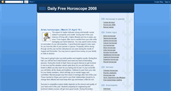 Desktop Screenshot of daily-free-horoscope.blogspot.com