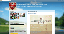 Desktop Screenshot of majlisilmu.blogspot.com