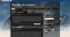 Desktop Screenshot of mylifemyjourney22.blogspot.com