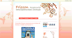 Desktop Screenshot of frissonassessoria.blogspot.com