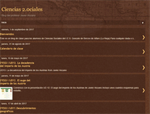 Tablet Screenshot of javierdesociales.blogspot.com