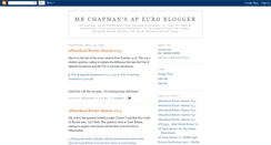 Desktop Screenshot of mr-chapman.blogspot.com