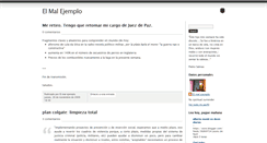 Desktop Screenshot of elmalejemplo.blogspot.com