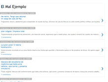 Tablet Screenshot of elmalejemplo.blogspot.com