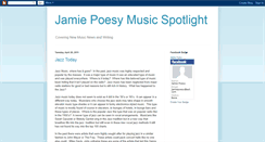 Desktop Screenshot of musicspotlightjp.blogspot.com
