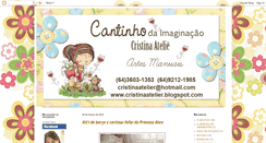 Desktop Screenshot of cristinaatelier.blogspot.com